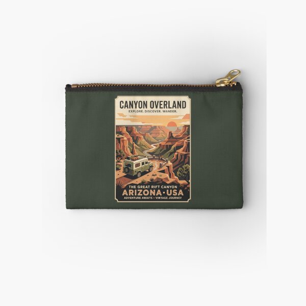 Item preview, Grand Canyon Overland Camper Van Retro Travel Poster designed and sold by RetroRewind Studio.