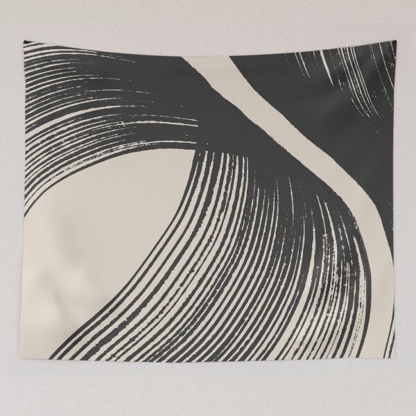 Item preview, Minimalistic Modern Abstract Line Art designed and sold by NicoleYoungStudio.