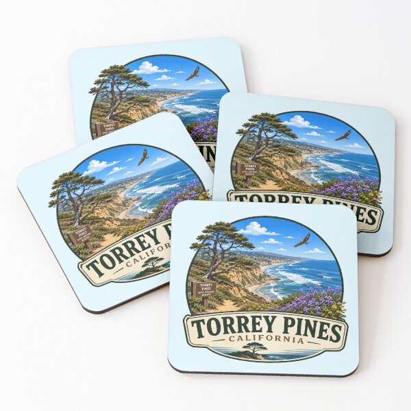 Item preview, Torrey Pines, California - Coastal Cliffs designed and sold by Myra365Art.