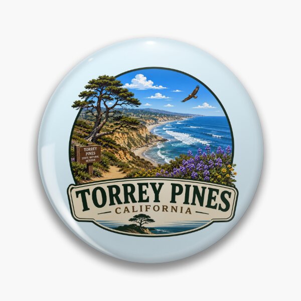 Item preview, Torrey Pines, California - Coastal Cliffs designed and sold by Myra365Art.