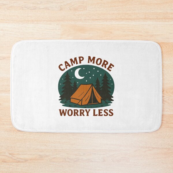 Item preview, Camp More Worry Less designed and sold by meesara.
