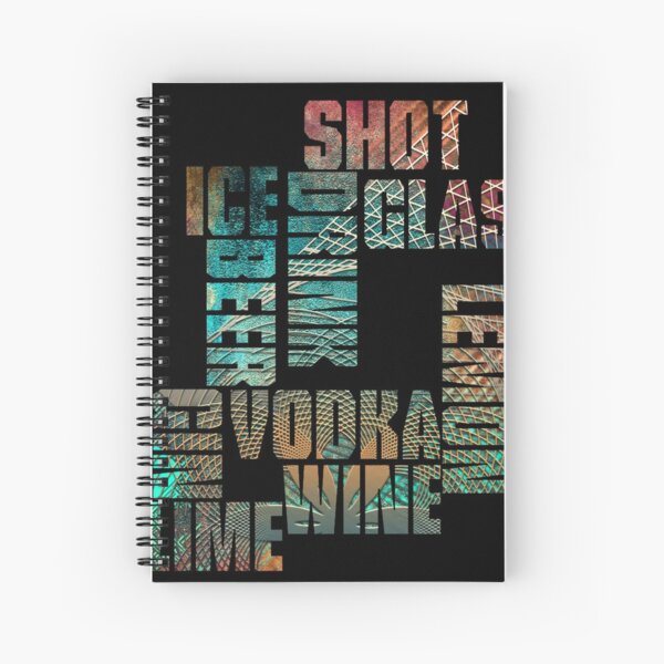 Drinks Spiral Notebook