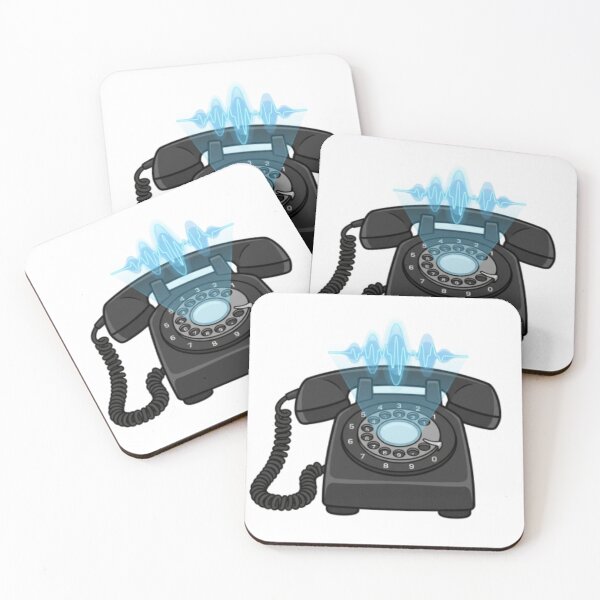 Item preview, Retro Rotary Phone Digital Logic Concept designed and sold by CozyDesignsCo.