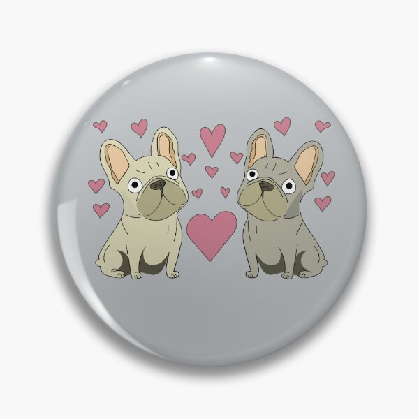 Item preview, Love French Bulldog Duo designed and sold by Mountain-Point.