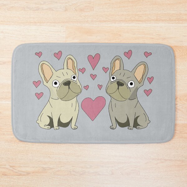 Item preview, Love French Bulldog Duo designed and sold by Mountain-Point.