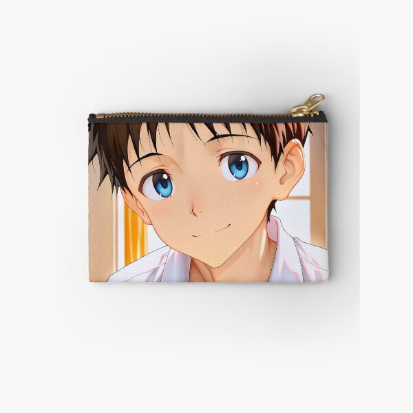 Item preview, Shinji Ikari Neon Genesis Evangelion Soft Indoor Portrait designed and sold by justnickthings.