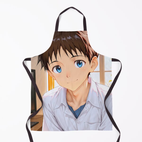 Item preview, Shinji Ikari Neon Genesis Evangelion Soft Indoor Portrait designed and sold by justnickthings.