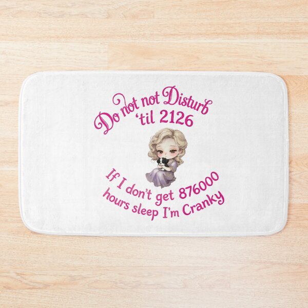Item preview, If I Dont Get 876000 Hours Of Sleep Im Cranky Blonde Chibi designed and sold by ArtisticDesignsbyLinda.