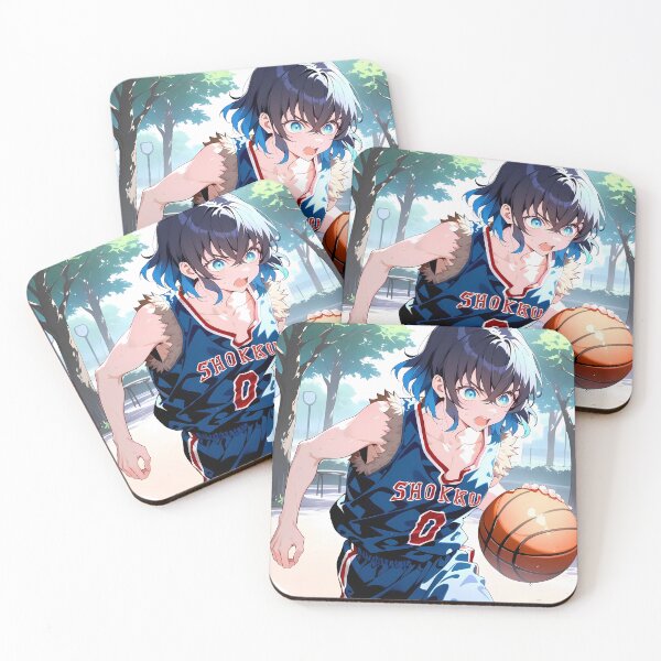 Item preview, Inosuke Hashibira Demon Slayer Basketball Court Energetic designed and sold by justnickthings.