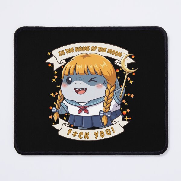 Item preview, In The Name of The Moon Funny Shark designed and sold by Nature's Chibis.