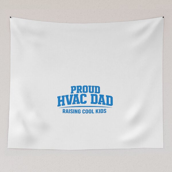 Item preview, Proud HVAC Dad – Raising Cool Kids | Funny HVAC Technician Father Gift designed and sold by FrozenHeat97.