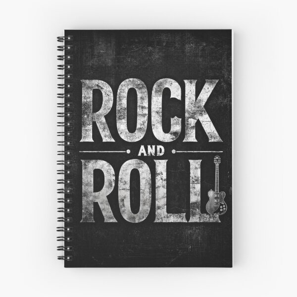 Item preview,  Vintage Rock And Roll Typography Print designed and sold by CosmicRockArt.