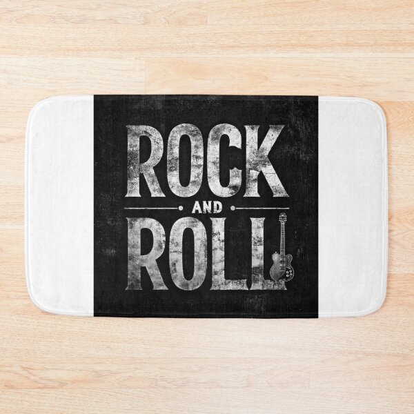 Item preview,  Vintage Rock And Roll Typography Print designed and sold by CosmicRockArt.