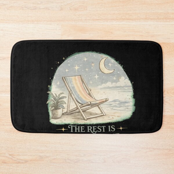 Item preview, Rest Is Productive Vintage Beach Chair Moon designed and sold by Prof4Artist.