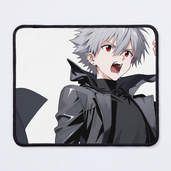 Item preview, Kaworu Nagisa Neon Genesis Evangelion Dark Coat Power Pose designed and sold by justnickthings.