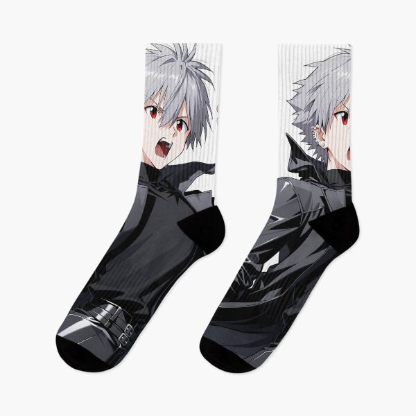 Item preview, Kaworu Nagisa Neon Genesis Evangelion Dark Coat Power Pose designed and sold by justnickthings.