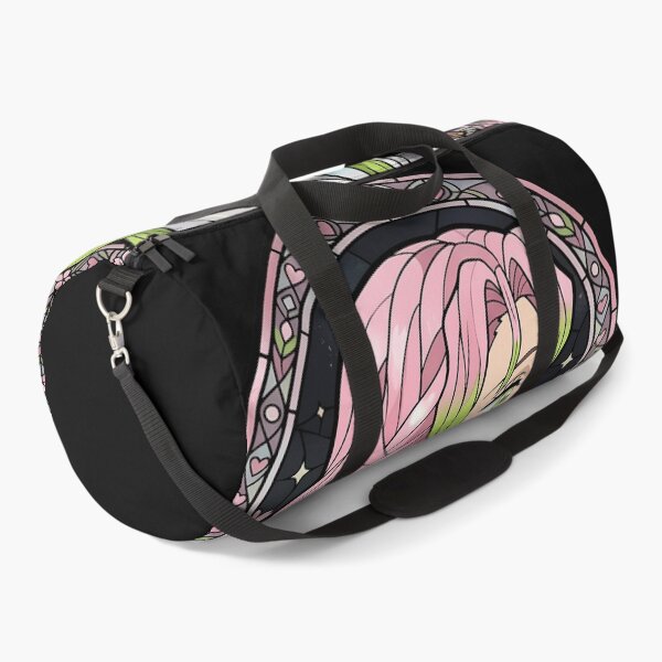 Item preview, Mitsuri Kanroji Demon Slayer Night Sakura Hashira Stained Glass designed and sold by mildaclairmo.