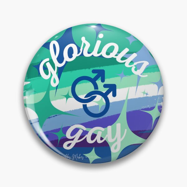 Item preview, Glorious Gay designed and sold by SparklesMakesStudio.