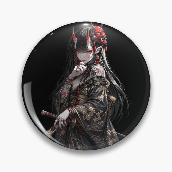 Item preview, Oni Horn Girl (Vol. 4) designed and sold by HexOne.