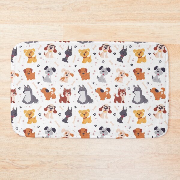 Item preview, Cute Dog Pattern | Adorable Puppy Seamless Design for Dog Lovers designed and sold by RJACreative.