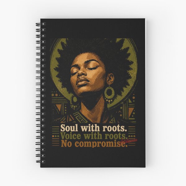 Item preview, Nneka Afro Soul Roots Minimalist Portrait designed and sold by Artisticanvas.