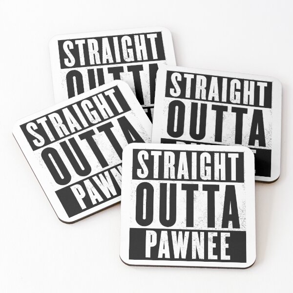 Item preview, Straight Outta Pawnee | Funny Parody TV-Inspired Graphic Design designed and sold by thebigleebowski.