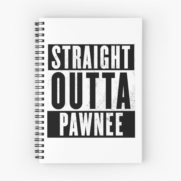 Item preview, Straight Outta Pawnee | Funny Parody TV-Inspired Graphic Design designed and sold by thebigleebowski.
