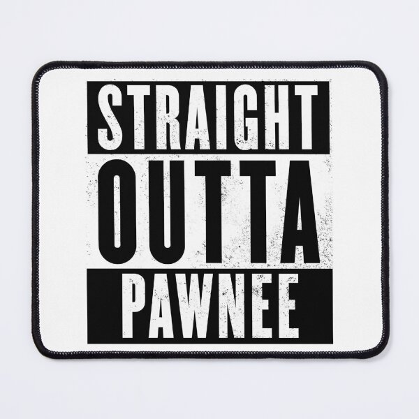 Item preview, Straight Outta Pawnee | Funny Parody TV-Inspired Graphic Design designed and sold by thebigleebowski.