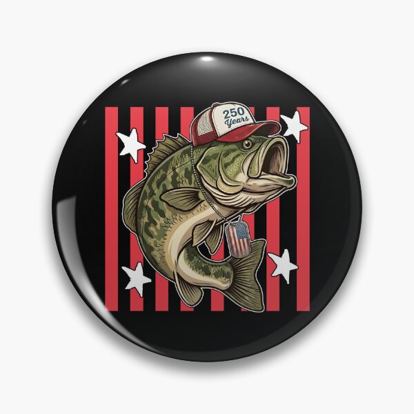 Item preview, Patriotic Bass Fish designed and sold by kar buncles.