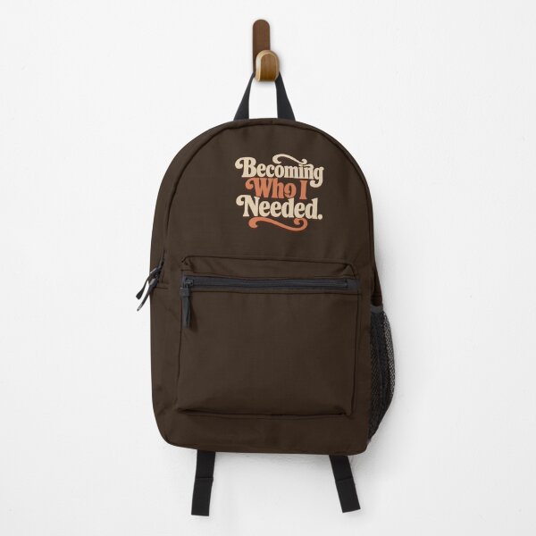 Item preview, Becoming Who I Needed. | Retro Personal Growth Typography designed and sold by Irene Catchmind.