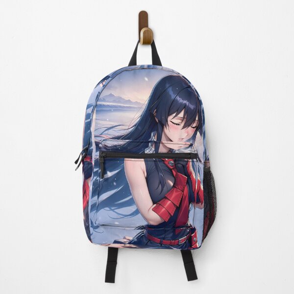 Item preview, Akame Akame Ga Kill Snowy Horizon Quiet Winter Mood designed and sold by justnickthings.