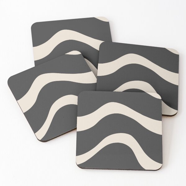 Item preview, Black Beige Modern Abstract Art designed and sold by NicoleYoungStudio.