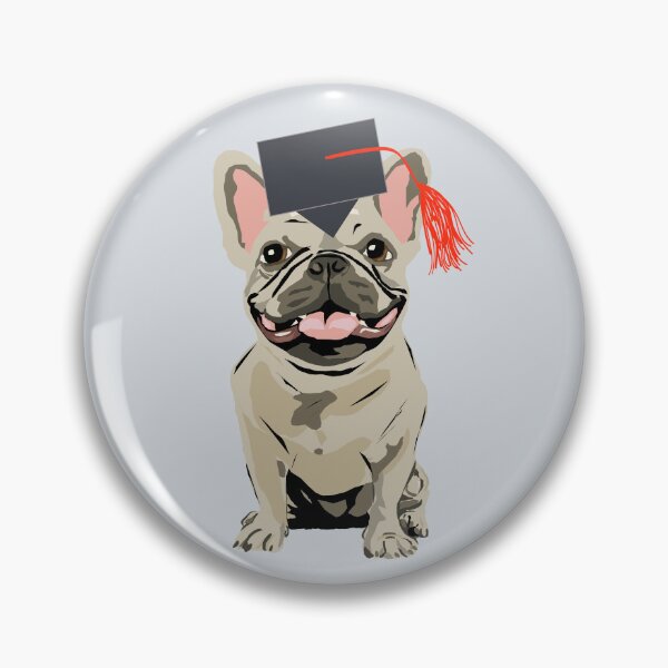 Item preview, Graduation cream French Bulldog designed and sold by Mountain-Point.