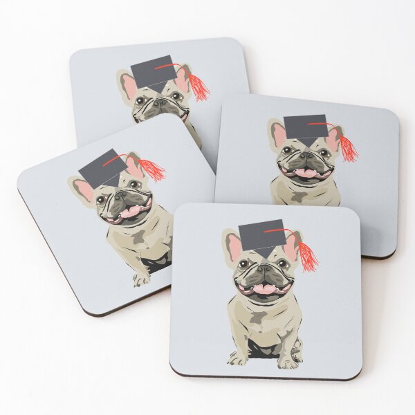 Item preview, Graduation cream French Bulldog designed and sold by Mountain-Point.