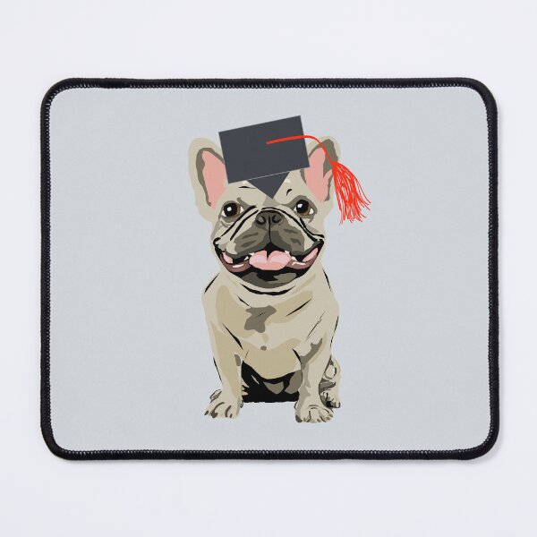 Item preview, Graduation cream French Bulldog designed and sold by Mountain-Point.