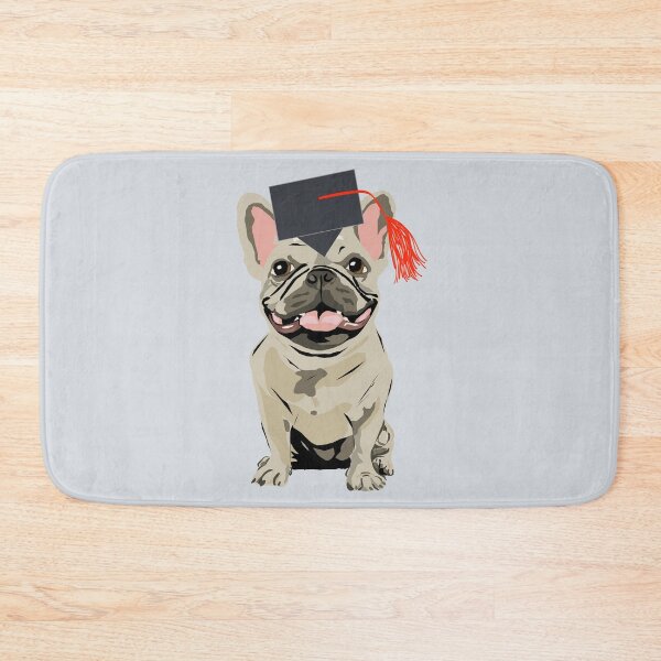 Item preview, Graduation cream French Bulldog designed and sold by Mountain-Point.