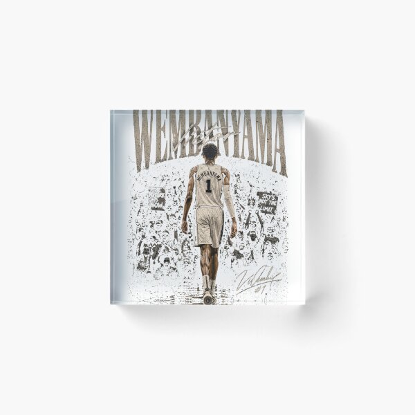 Item preview, Wembanyama Vintage Basketball Graphic designed and sold by MakmurMpxgo.