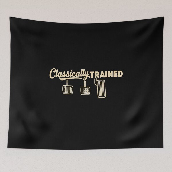 Item preview, Manual Transmission Three Pedals Classically Trained designed and sold by goombi-creative.