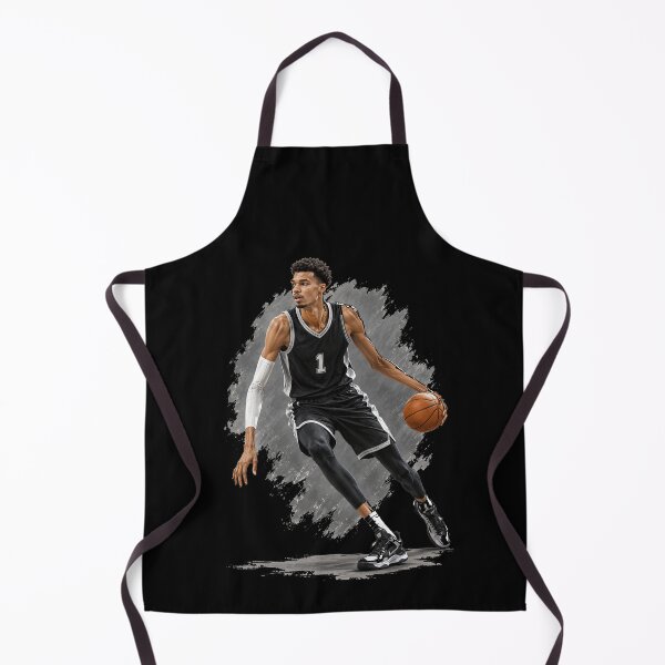 Item preview, Wembanyama Vintage Basketball Graphic designed and sold by MakmurMpxgo.