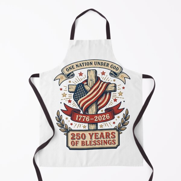 Item preview, One Nation Under God 250 Years Of Blessings 1776 2026 designed and sold by KristenosNehk.