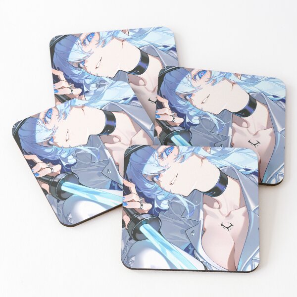 Item preview, Esdeath Akame Ga Kill Icy Commander Blue Hair Glow designed and sold by justnickthings.