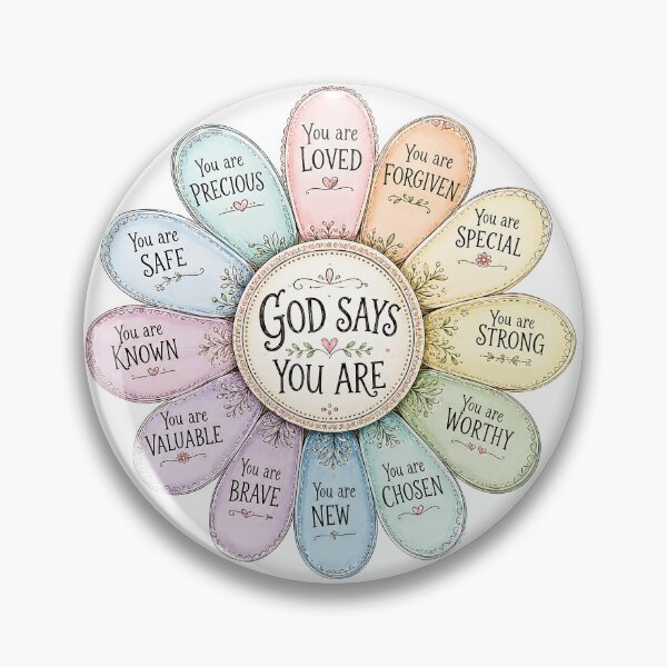 Item preview, God says you are! designed and sold by fribabywonder.