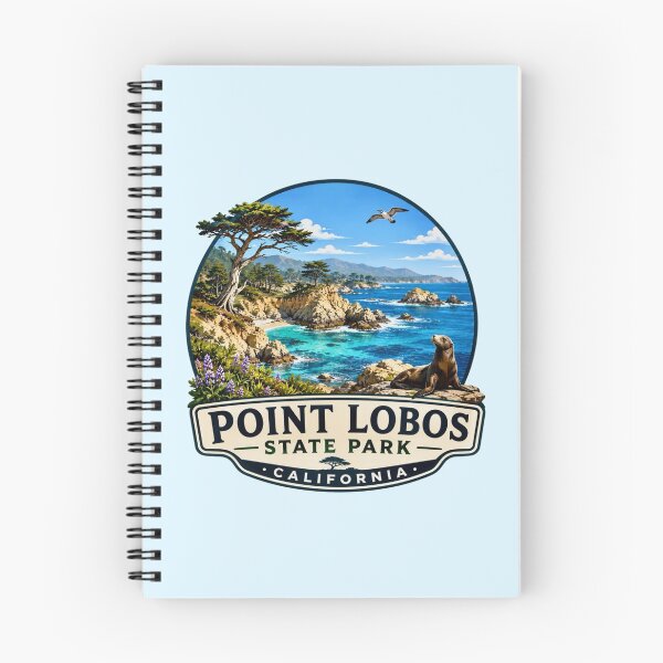 Item preview, Point Lobos State Park, California - Coastal Cove & Sea Lion designed and sold by Myra365Art.