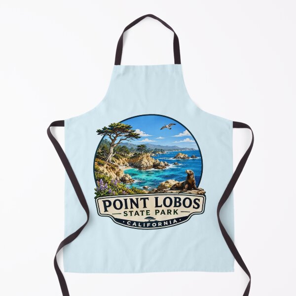 Item preview, Point Lobos State Park, California - Coastal Cove & Sea Lion designed and sold by Myra365Art.