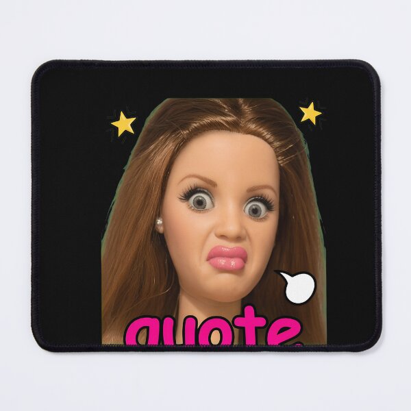 Item preview, Cringe Doll Face Distressed Photo Humor designed and sold by Prof4Artist.