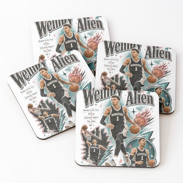 Item preview, Wembanyama Vintage Basketball Graphic designed and sold by MakmurMpxgo.
