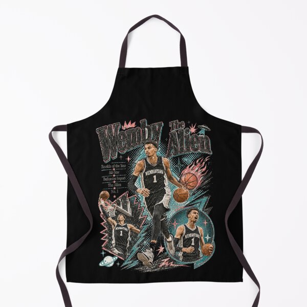 Item preview, Wembanyama Vintage Basketball Graphic designed and sold by MakmurMpxgo.