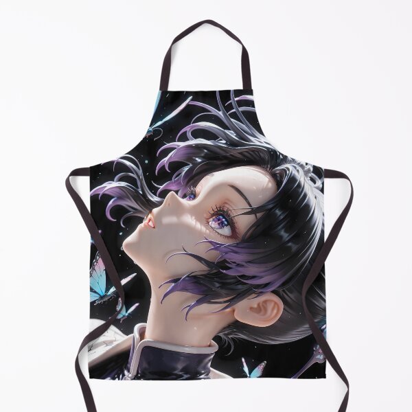Item preview, Shinobu Kocho Demon Slayer Dreamy Butterfly Night Sky designed and sold by justnickthings.