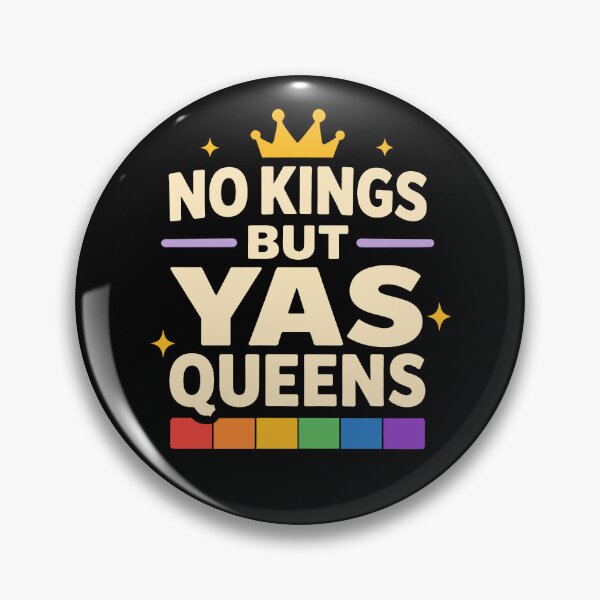 Item preview, No Kings But Yas Queens designed and sold by Johnny-Store.