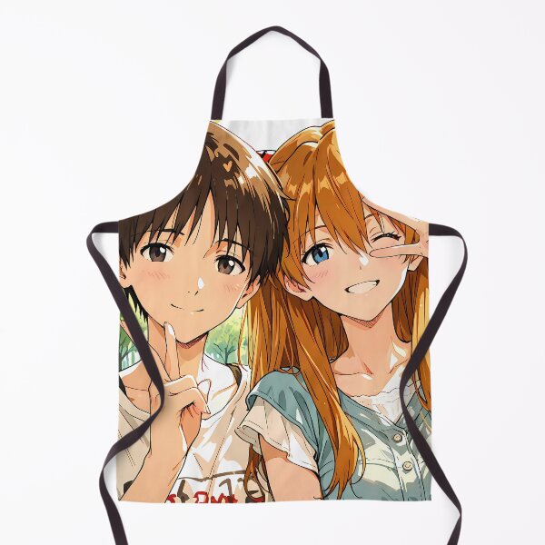 Item preview, Asuka Langley Soryu Neon Genesis Evangelion Sunny Duo Selfie designed and sold by justnickthings.